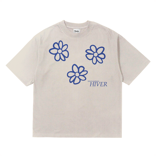 "DES FLEURS EN HIVER" T-SHIRT